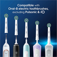Replacement Toothbrush Heads Compatible with Oral-B CrossAction – 4 Pack, X-Shape Angled Bristles