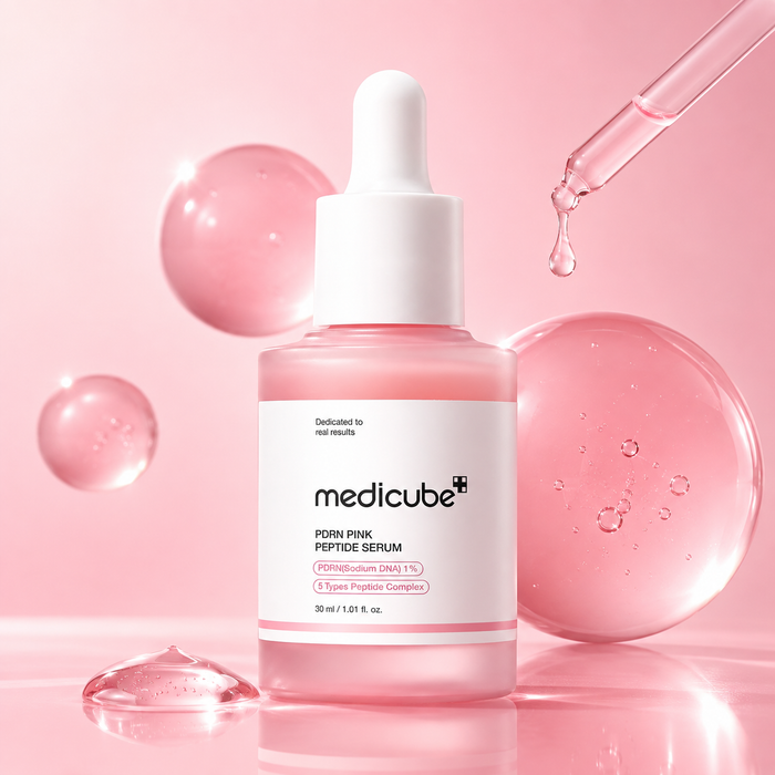 Medicube PDRN Pink Peptide Serum, Niacinamide, Hydrating, Korean Skincare