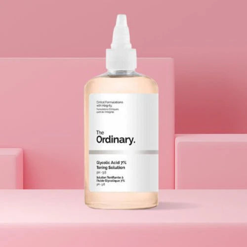 The Ordinary Glycolic Acid 7% Exfoliating Toner 240ml – AHA Toning Solution for Brighter, Smoother Skin